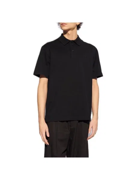 Haftowana koszulka polo Givenchy czarna