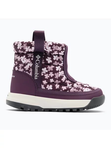 Gyerek hótaposó Columbia Youth Snowtrot Mid Dusty Purple/Dusty Purple Posies. Méret: 28 EU lila