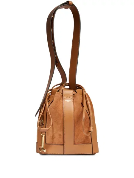 Geantă bucket Lancel maro