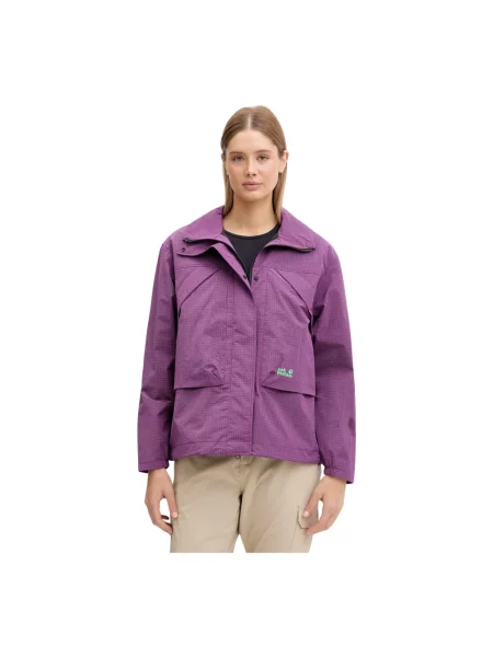 Kurtka Jack Wolfskin fioletowa