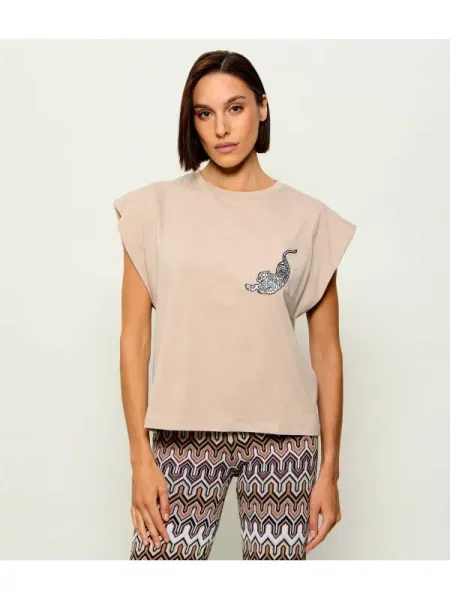 AKEP Tricou | Relaxed fit bej