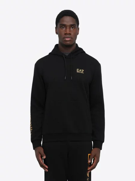 Emporio Armani Mikina zlatá čierna
