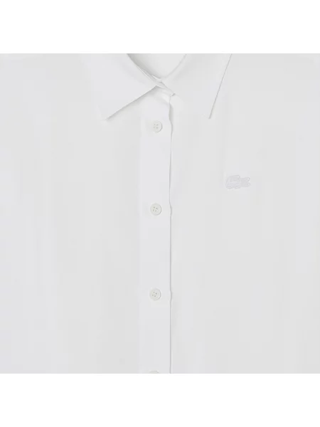 Lacoste Koszula Slim Fit biała