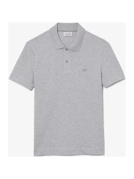 Koszulka polo Lacoste Regular Fit 2 z krótkim rękawem S szara