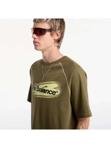 Тениска New Balance Street Classics Distort T-Shirt Wakame L