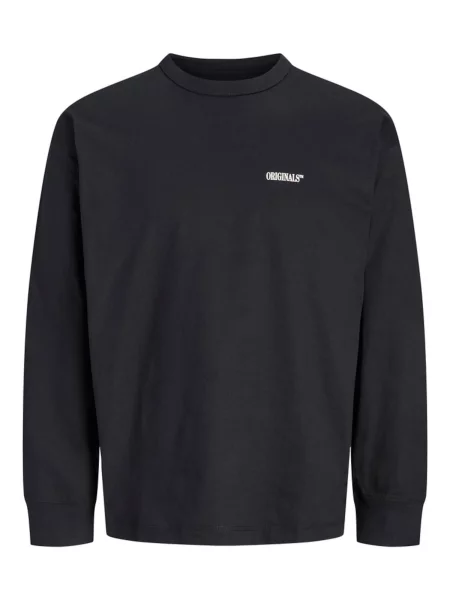 JACK & JONES Tricou JORFREDERIKSBERG crem negru