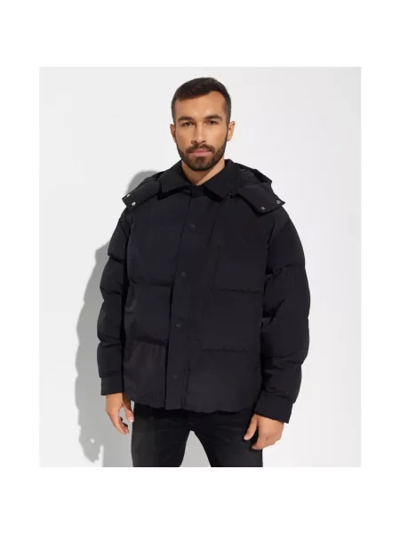 Parka Jacquemus z logo czarna