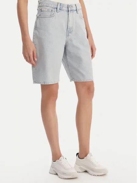 Calvin Klein Jeans Džinsiniai šortai Juoda mėlyna