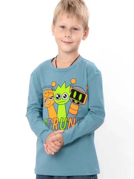 Дитячий Лонгслів Носи своє синій/блакитний синій