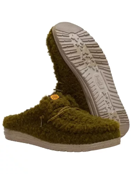 HeyDude Mokasyny Wally Slipper beżowe