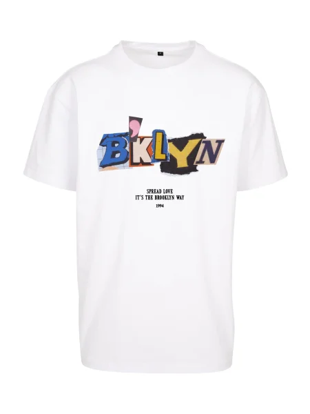 Mister Tee Tricou BRKLYN / mai multe culori alb
