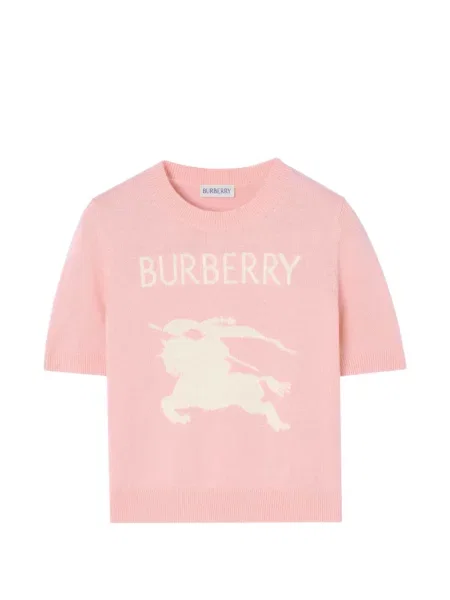 Dětské top Burberry růžový