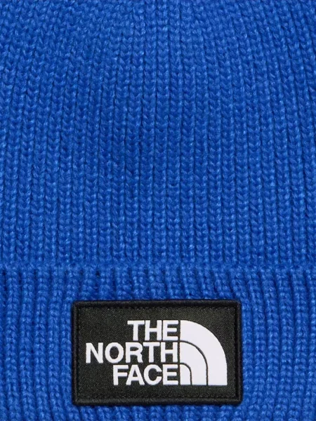 Căciulă The North Face cu autograf albastru