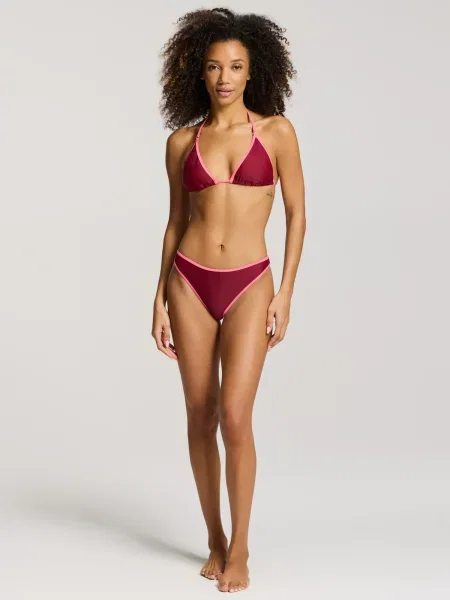 Shiwi Bikiny Liz ružová / vínovo červená