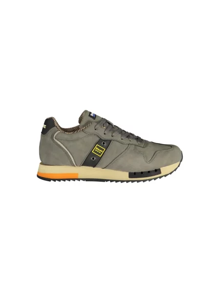 Lniane sandały Blauer szare