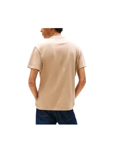 Tommy Jeans T-Shirt beige beżowa