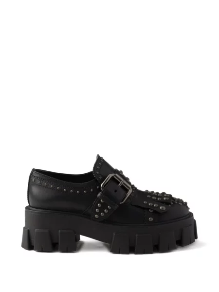 Pantofi loafer Prada din piele negru