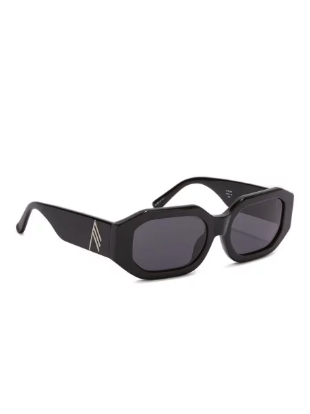 Ochelari de soare The Attico cu imprimeu geometric negru
