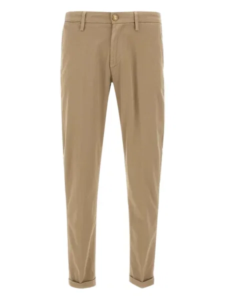 Pantaloni chino Re-hash maro