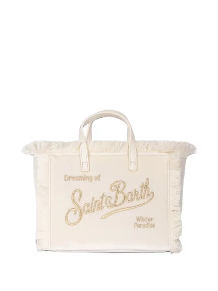 Geantă shopper Mc2 Saint Barth cu broderie
