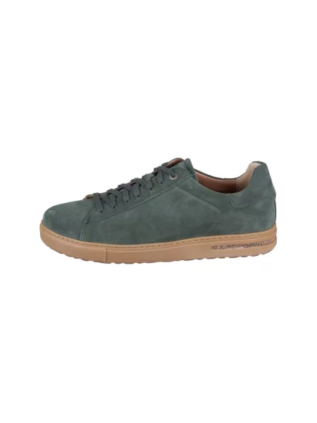 Pantofi Birkenstock din nubuc verde