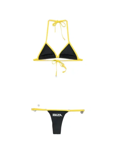 Bikini The Attico cu imagine negru