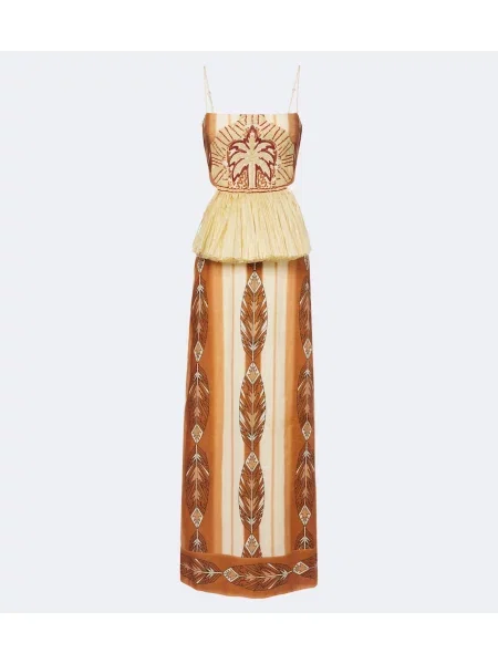 Rochie maxi Johanna Ortiz de in cu imagine
