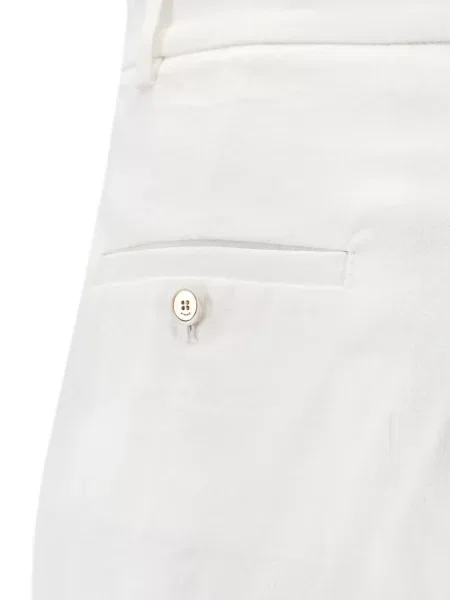 Pantaloni scurți Pinko plisate alb