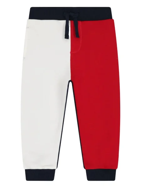 Spodnie dziecięce Tommy Hilfiger czerwone