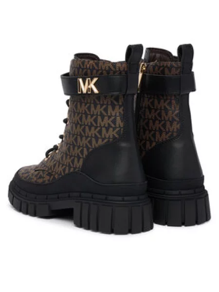 Michael Kors Kids Čizme BLAKE MK / crna smeđa