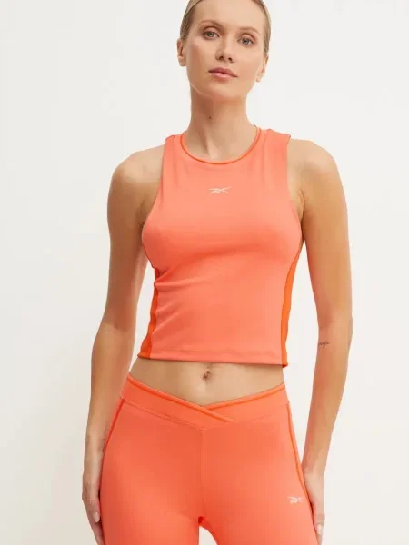 Топ Reebok оранжево
