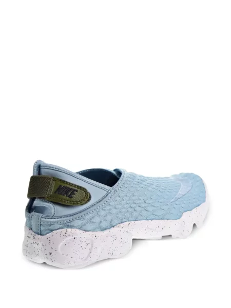 Klapki Nike skórzane kopertowe szare