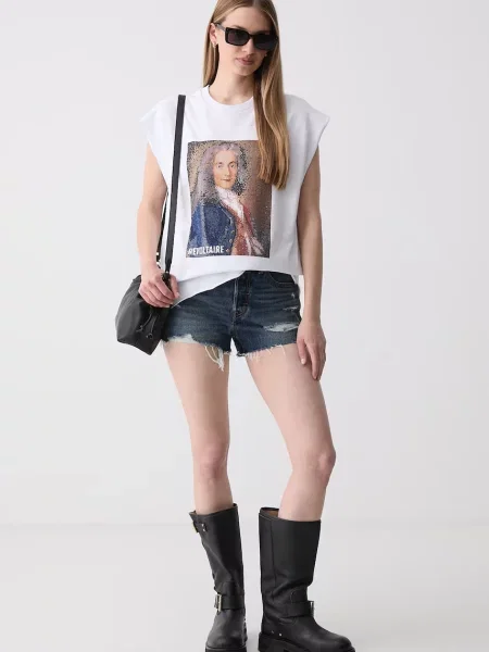 Zadig&Voltaire tričko dámske biela