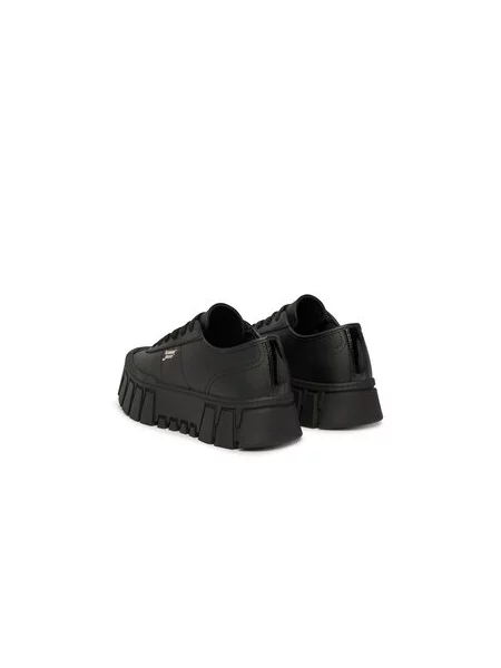 Laisvalaikio batai Tommy Jeans Tjw Platform Sneaker Leather Lc juoda