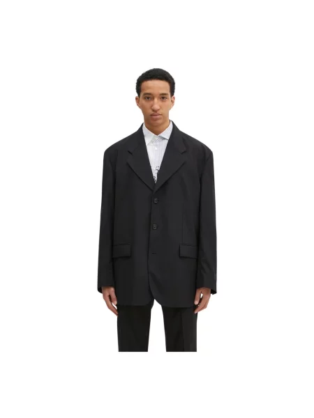 Marynarka Mm6 Maison Margiela wełniana czarna