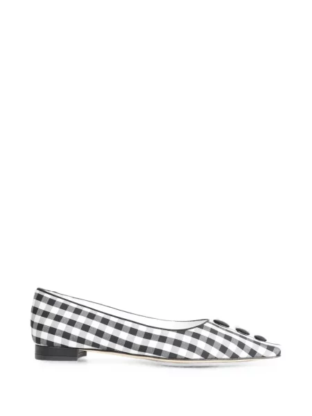 Pantofi cu toc Manolo Blahnik fără toc negru