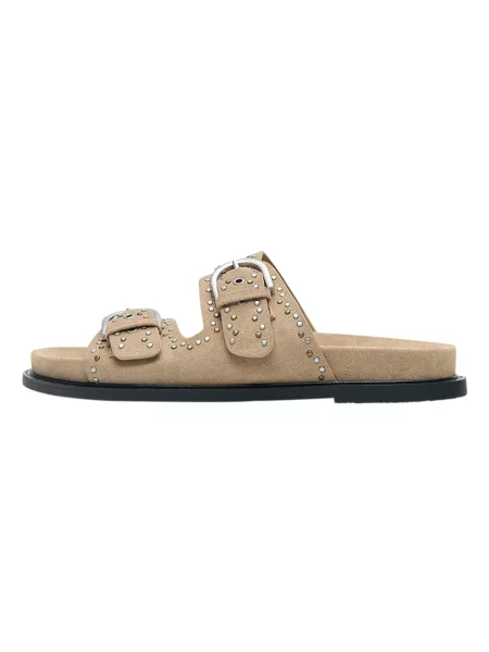 Pull&Bear Pantofle béžová