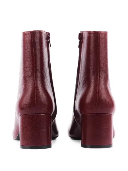 Kožne gležnjače Pretty Loafers crvena