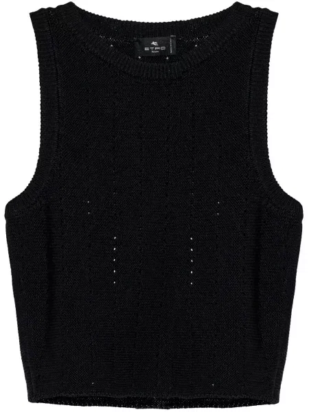 Cropp top Etro negru