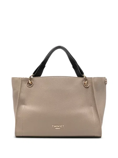 Geantă shopper Twinset cu autograf