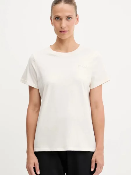 DKNY tričko béžové