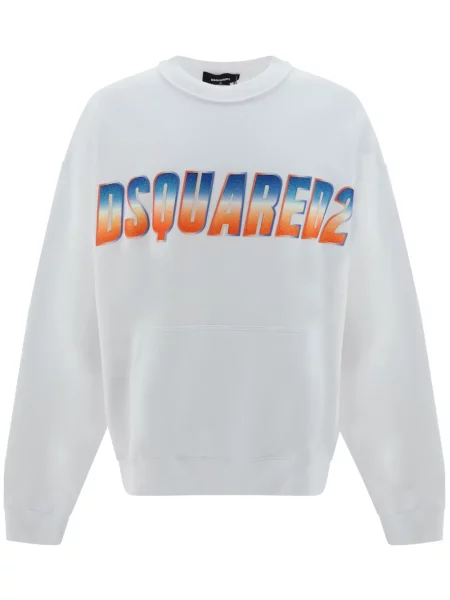 Hanorac Dsquared2 cu imagine alb