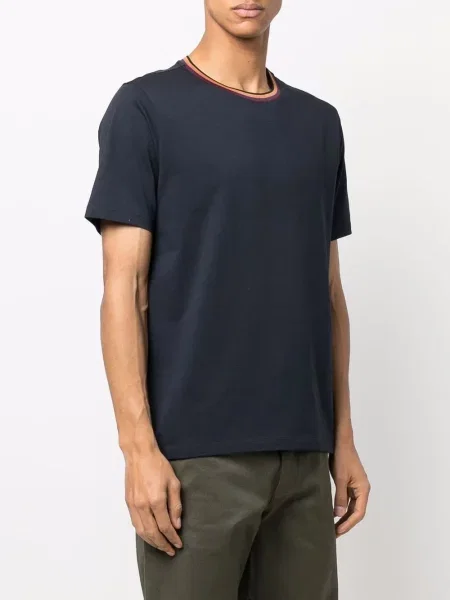 Pruhované tričko Paul Smith modré