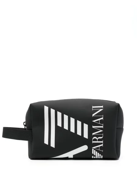 Raštuota rankinė Ea7 Emporio Armani juoda