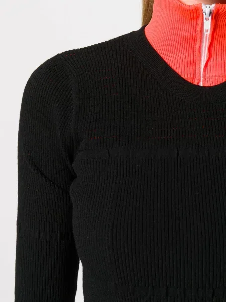 Rochie Kenzo tricotate ajurata de costum negru