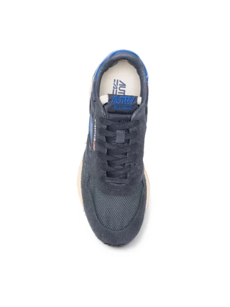 Sneakersy Autry zamszowe niebieskie