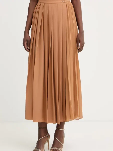 MAX&Co. fustă MCOGHIERA maro