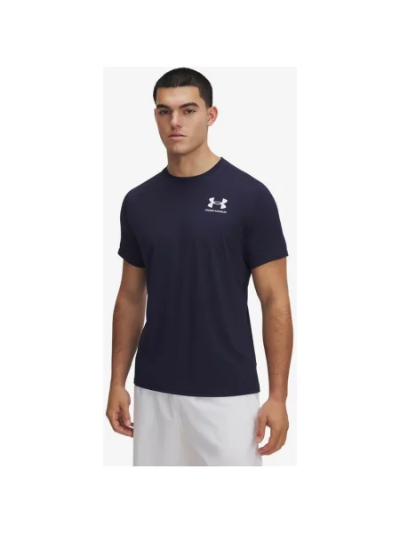 Koszulka Under Armour HeatGear Fitted oceaniczny S niebieski