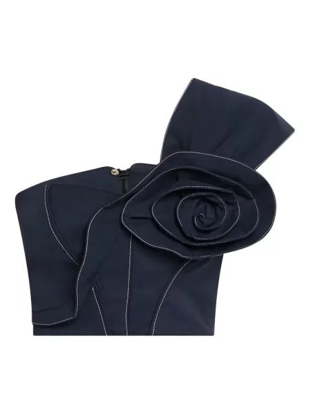 Top Jbq asymetryczny niebieski