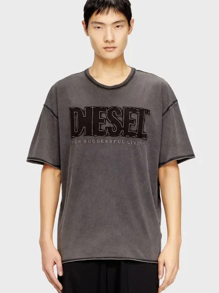 Футболка Diesel сіра